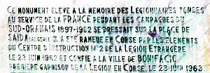 10-Bonifacio- Caserne Legion Etrangere